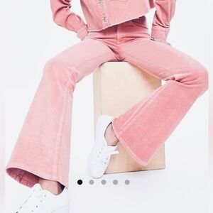 Forever 21 Blush Pink Women’s Corduroy Jean Pants  Size Medium
